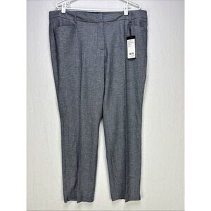 Olsen Europe Pants 14 L Women’s Lisa Straight Fit Grey